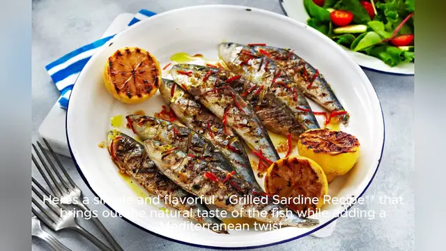 Video thumbnail for sardine recipe