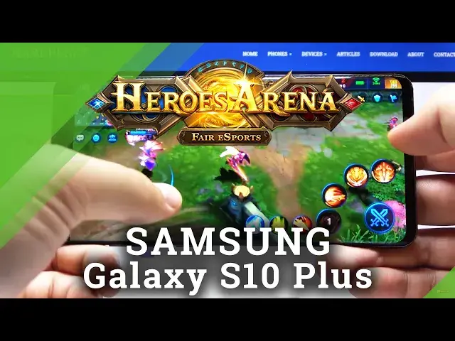 Video thumbnail for How Heroes Arena works on Samsung Galaxy S10 Plus - Gaming Quality Checkup
