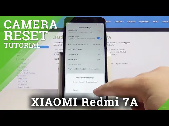 'Video thumbnail for How to Reset Camera Settings in XIAOMI Redmi 7A – Restore Camera Settings'