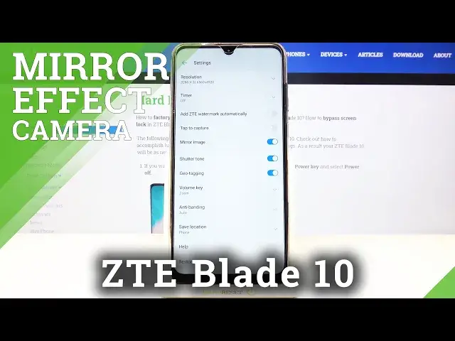 Video thumbnail for Camera App Features - ZTE Blade 10 & Camera Mirror Effect