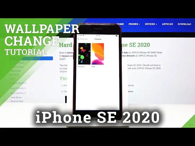 Video thumbnail for How to Change Wallpaper in iPhone SE 2020 – Home Screen Update
