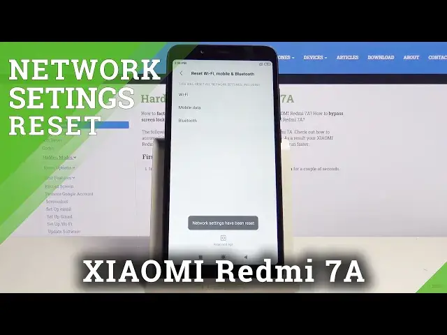 'Video thumbnail for How to Reset Network Settings in XIAOMI Redmi 7A – Fix Network'