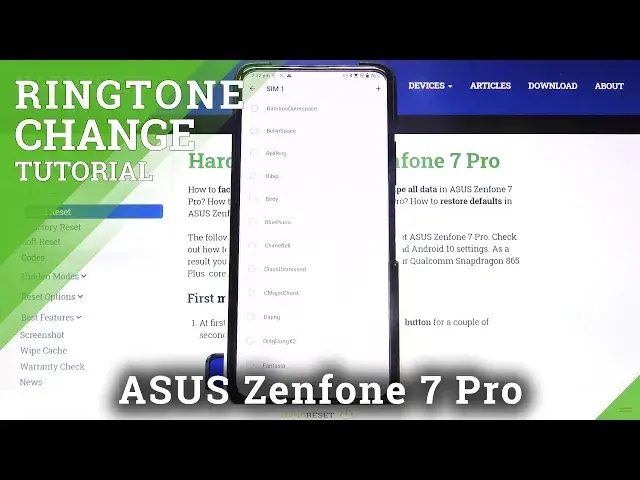 'Video thumbnail for How to Change Ringtone in ASUS Zenfone 7 Pro – Incoming Call Sound'