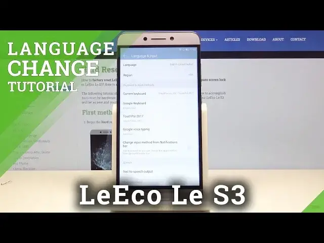 Video thumbnail for How to Change System Language on LeEco Le S3 –  Interface Settings