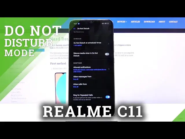 Video thumbnail for How to Activate DND Mode in REALME C11 – Do Not Disturbed Mode
