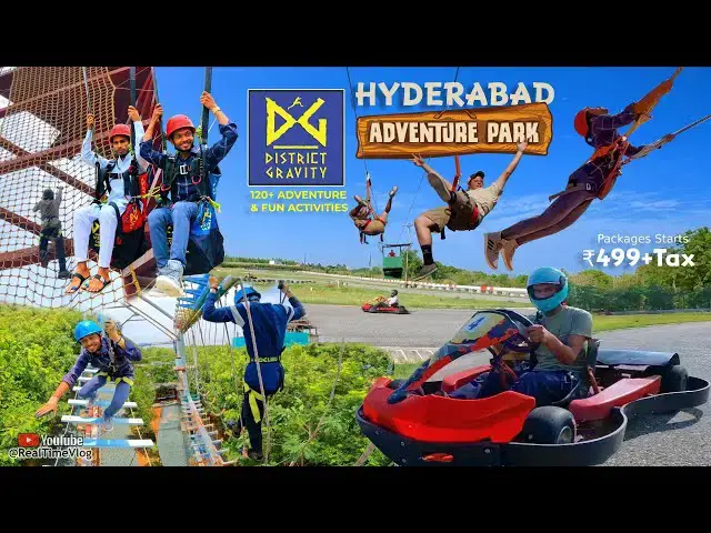 Video thumbnail for District Gravity - The Adventure Park | Amusement Park In HYDERABAD - ALL ACTIVITIES