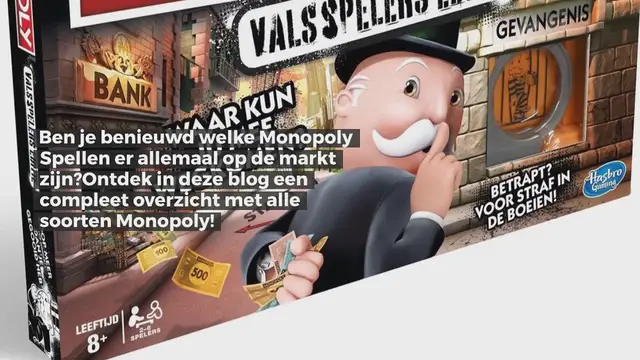 Video thumbnail for Monopoly Spellen: Alle Edities, Versies & Varianten