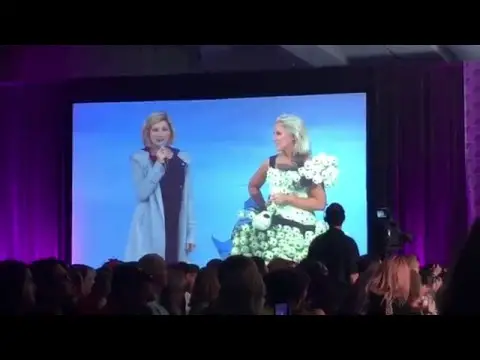 Video thumbnail for SDCC Surprise: Doctor Who's Jodie Whitaker at the Her Universe fashion show