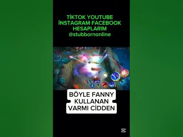 Video thumbnail for Böyle Fanny Kullanan Varmı? #MLBBGoldenMonth #MLBBGetItFree #MLBB #Ramazan2025 #MLBBKalea