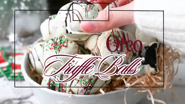 Video thumbnail for Oreo Truffle Balls