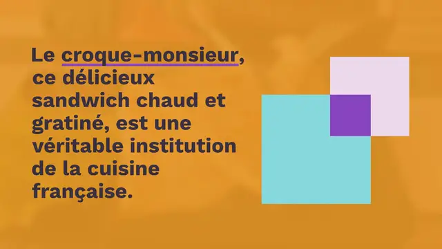 Video thumbnail for Croque-monsieur