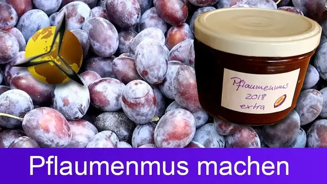 Video thumbnail for Pflaumenmus im Backofen selber machen