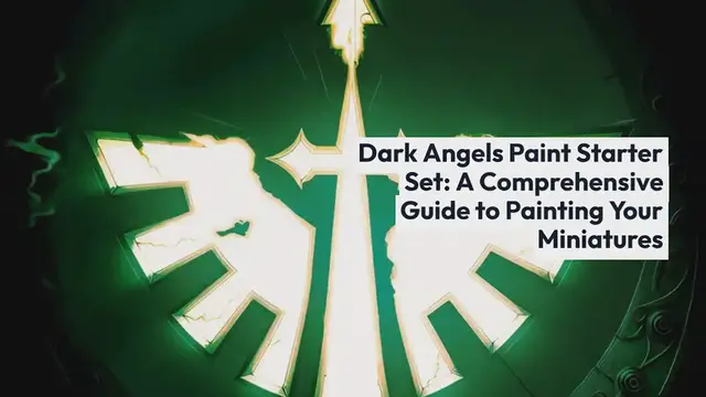 Video thumbnail for Dark Angels Paint Starter Set: The Best Paints For Creating That Stunning Dark Angels Green!