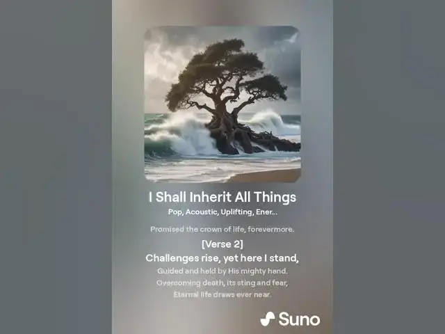 Video thumbnail for I Shall Inherit All Things