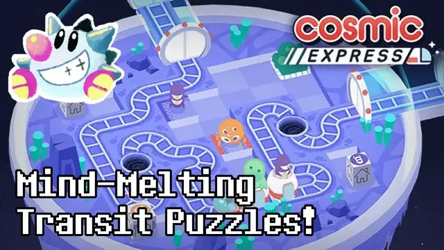 Video thumbnail for Let's Play Cosmic Express | Public Transit is Puzzling