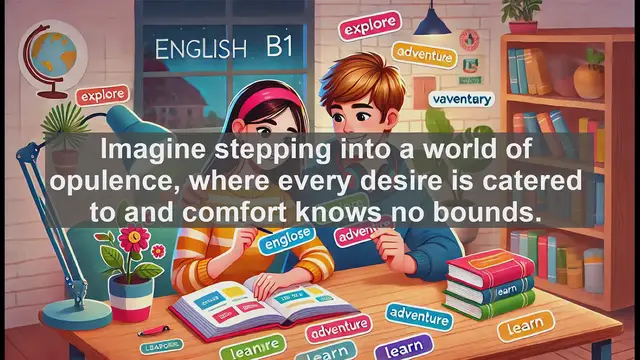 Video thumbnail for 2500 Must Know CEFR B1 Vocabulary - Understanding the Word 'Luxury': Meaning, Usage, and Examples