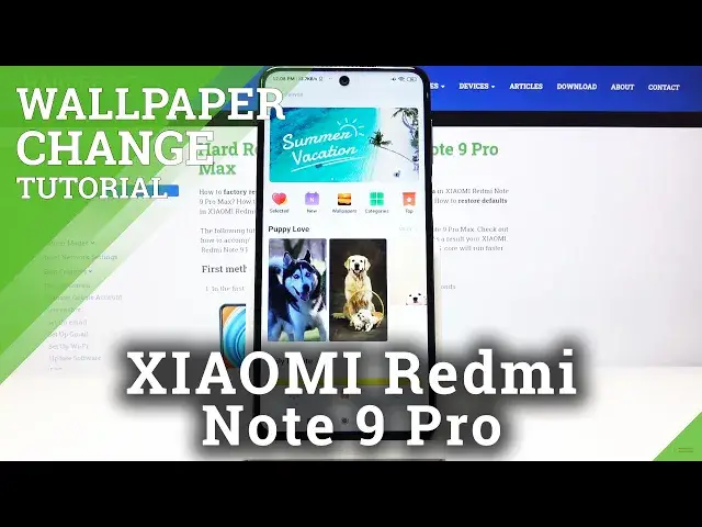 Video thumbnail for How to Update Screen in XIAOMI Redmi Note 9 Pro - Change Wallpaper