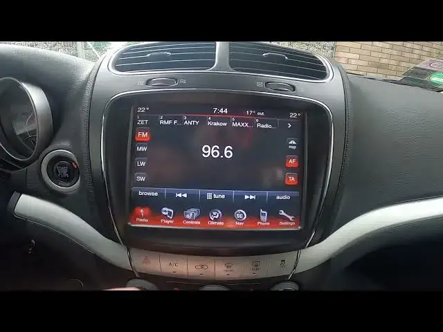 Video thumbnail for How to Enable or Disable AF and REG for Car Radio in Fiat Freemont ( 2011 – 2016 ) - Manage Radio