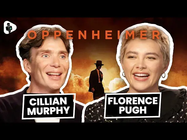 Video thumbnail for "I'm Irish We're TERRIBLE At This!" 😂 Oppenheimer Interview with Cillian Murphy & Florence Pugh