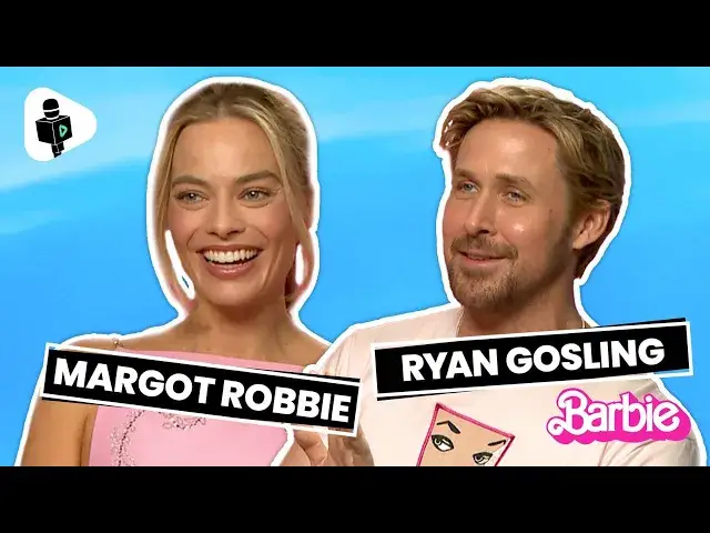 Video thumbnail for "Ken Is My FAVOURITE Role!" ? Barbie Interview With Margot Robbie & Ryan Gosling!