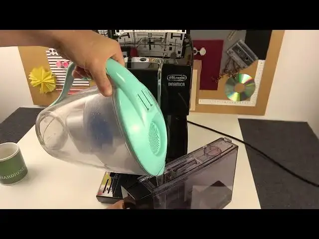 Video thumbnail for How to Refill Water on DELONGHI Dinamica Ecam 350.55 Coffee Maker - Water Container Pull Out