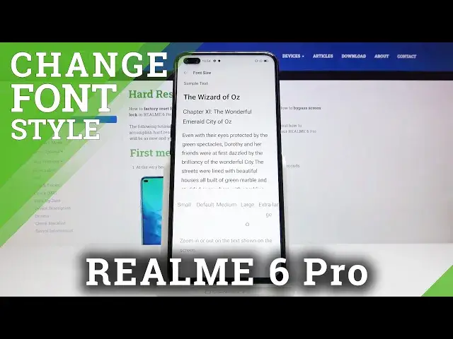 'Video thumbnail for How to Change Front Size in Realme 6 Pro – Adjust Font Proportions'