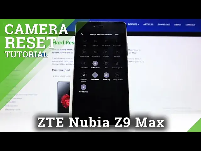 Video thumbnail for How to Change Camera Settings on ZTE Nubia Z9 Max – Default Camera Settings