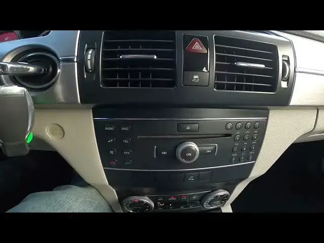 'Video thumbnail for How to Turn Radio On or Off, and Change Radio Volume in Mercedes GLK Off-roader ( 2008 – 2011 )'