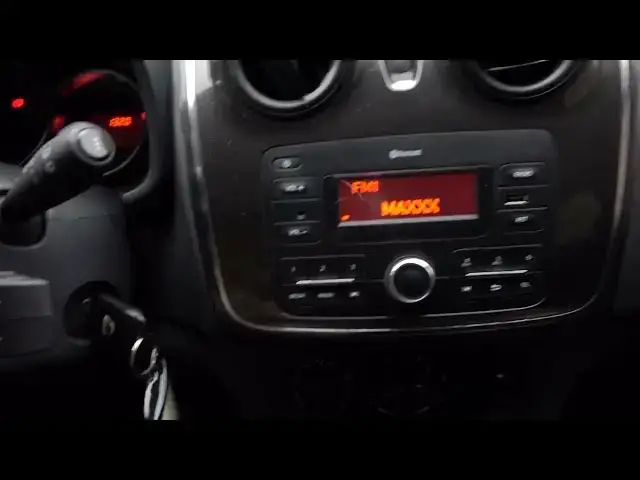 'Video thumbnail for How to Turn Radio Text On or Off in Dacia Sandero ( 2011 - 2020 ) - Enable or Disable RDS Feature'