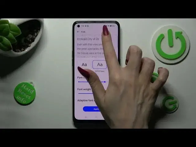 Video thumbnail for OPPO Reno 8T Change Font Style / Set Up Font Style