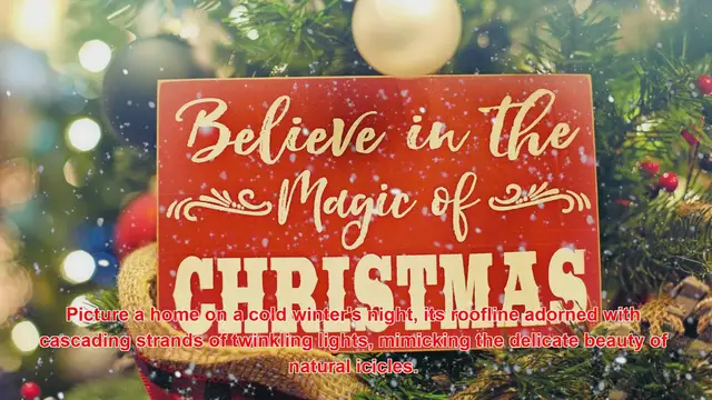 Video thumbnail for Why Are Icicle Lights A Popular Christmas Decoration?