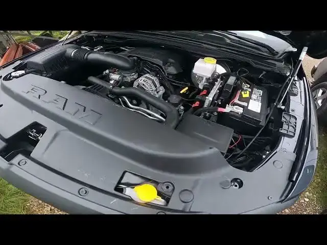 'Video thumbnail for Where is Engine Oil Level Dipstick in Dodge RAM REBEL 1500 II (2019-now) | Measure Engine Oil Level'