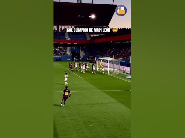 Video thumbnail for Mapi León se lució con este golazo olímpico frente al Badalona 🔥😳

📹 Cristina Solmos