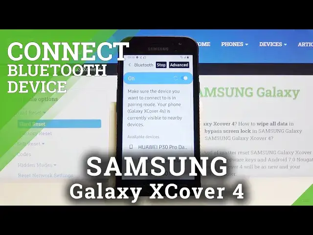 'Video thumbnail for How to Pair SAMSUNG Galaxy Xcover 4 with Other Devices by Bluetooth'