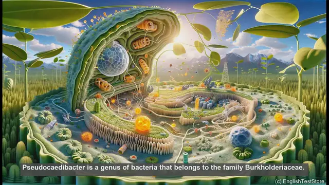 Video thumbnail for Pseudocaedibacter in biology