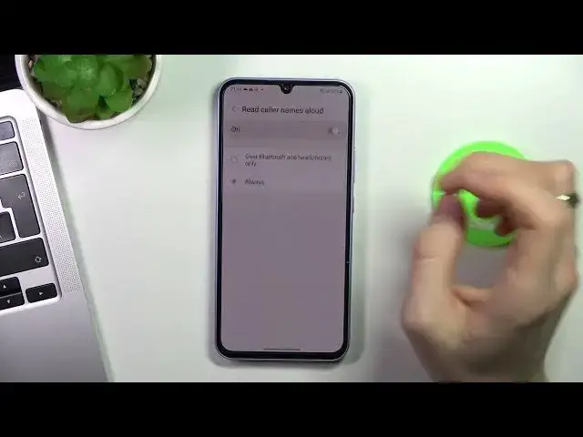'Video thumbnail for How To Set Up Called ID Announcement In Samsung Galaxy A34 5G'