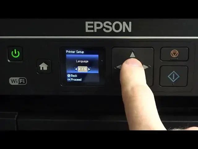 'Video thumbnail for How To Change Language On Epson ET 2650'