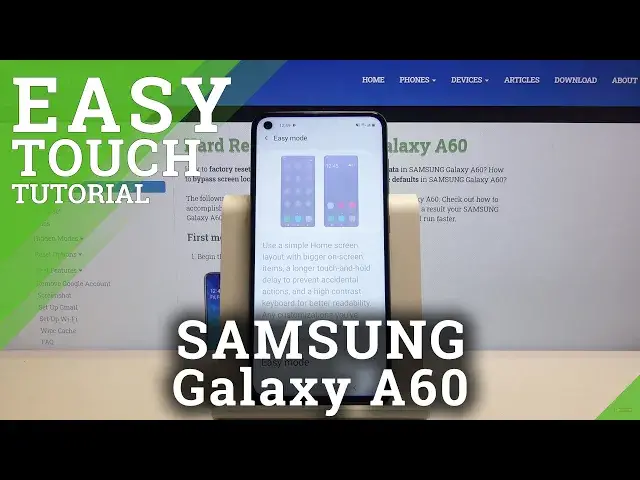 'Video thumbnail for How to Set Up Larger Icons on Samsung Galaxy A60 - Activate Easy Mode'