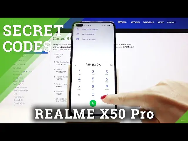 Video thumbnail for How to Use Secret Codes in Realme X50 Pro- Enter Secret Codes