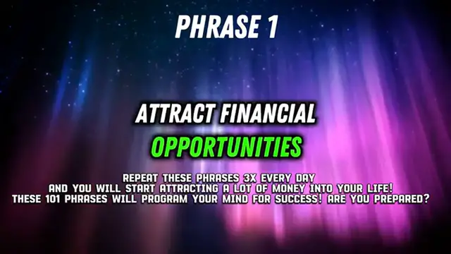 Video thumbnail for Do This 3x a Day and You Will Be RICH in 6 Months
