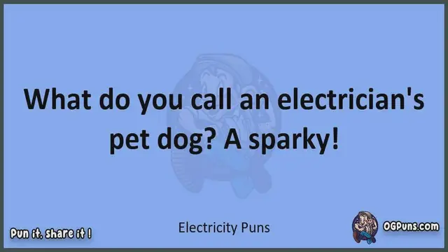 Video thumbnail for Electricity - Jokes, Puns, Wordplays, and Laughter