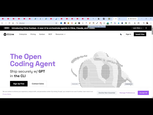 Video thumbnail for This Cline Open Source AI Coding Agent is INSANE Builds & Deploy Unlimited Apps in VSCode For FREE