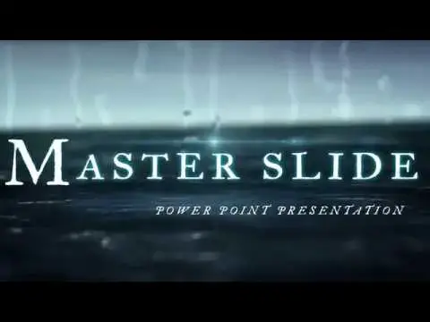 Video thumbnail for MASTER SLIDE
