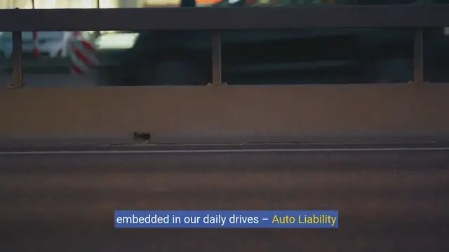 Video thumbnail for What is auto liability insurance?