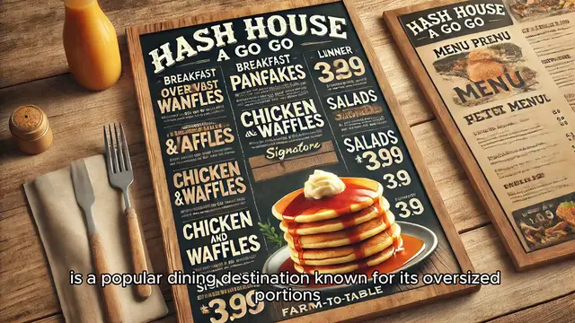 Video thumbnail for Hash House A Go Go Menu Prices