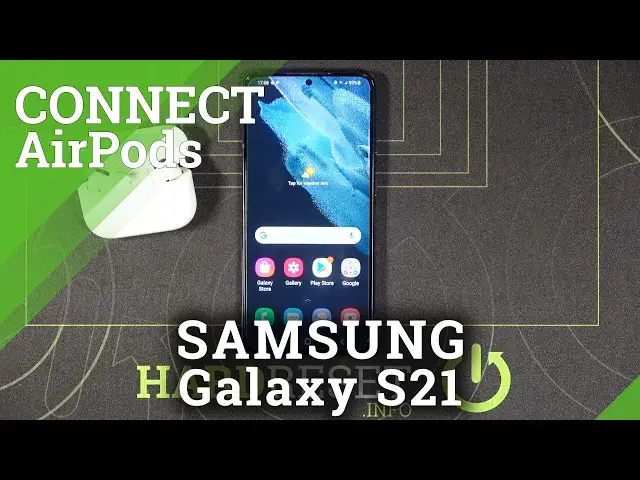'Video thumbnail for How to Pair AirPods with Samsung Galaxy S21?'