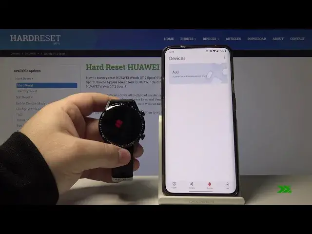 'Video thumbnail for Hard Reset Huawei Watch GT 2 Sport via Applicatoin'