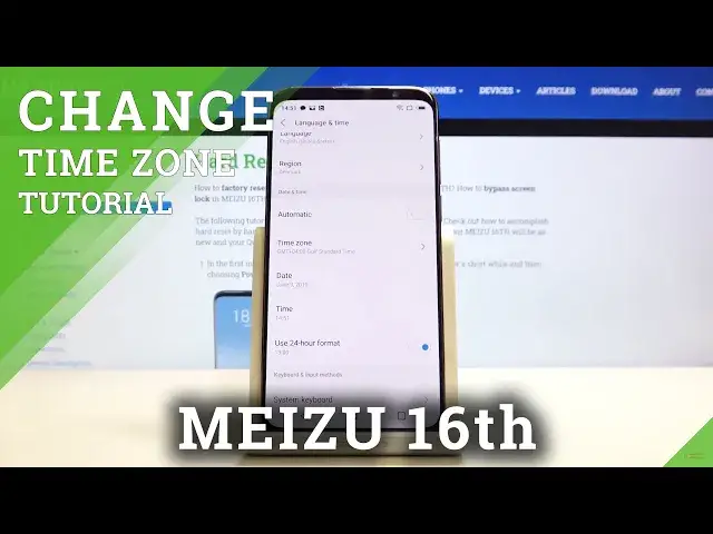 'Video thumbnail for How to Set Up Date and Time in MEIZU 16TH – Time Zone'
