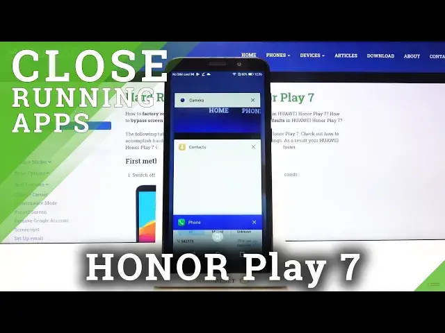 Video thumbnail for How to Close Apps Running in Background on Honor Play 7 - Close Running Apps