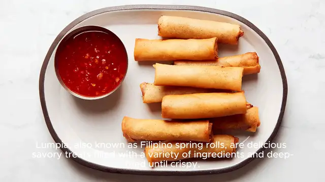 Video thumbnail for Lumpia recipe